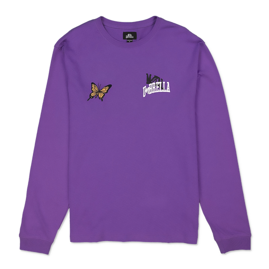 Butterfly Embroidered Long Sleeve