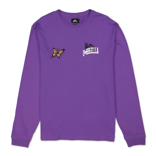 Butterfly Embroidered Long Sleeve